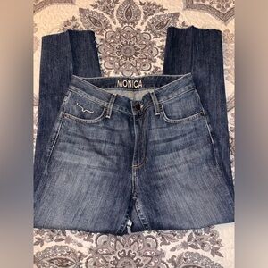 Kimes Ranch Women’s Monica Cropped Jeans Size 2, Inseam 26 Frayed Edge